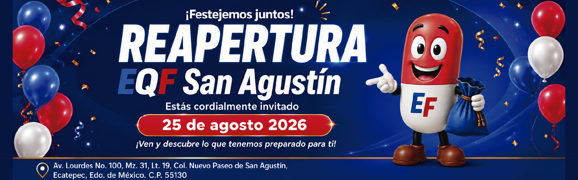 San Agustin Reapertura